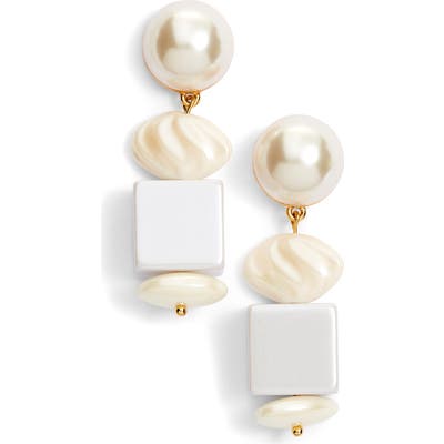 Lele Sadoughi Mini Stacked Stone Earrings (Nordstrom Exclusive)