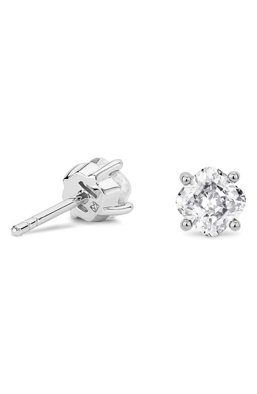 LIGHTBOX LIGHTBOX 1-CARAT LAB GROWN DIAMOND CUSHION STUD EARRINGS 