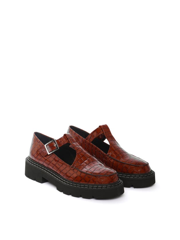 Shop Maguire Neiva Mary Jane In Brown