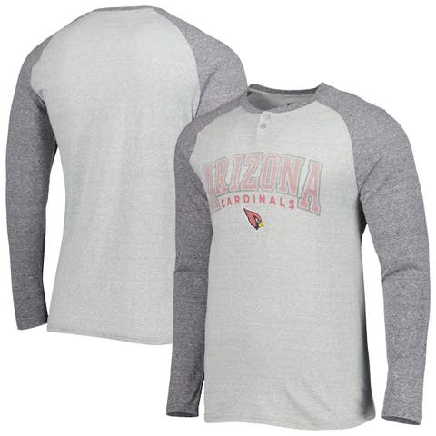 Men's Concepts Sport Heather Gray Pittsburgh Steelers Ledger Raglan Long Sleeve Henley T-Shirt