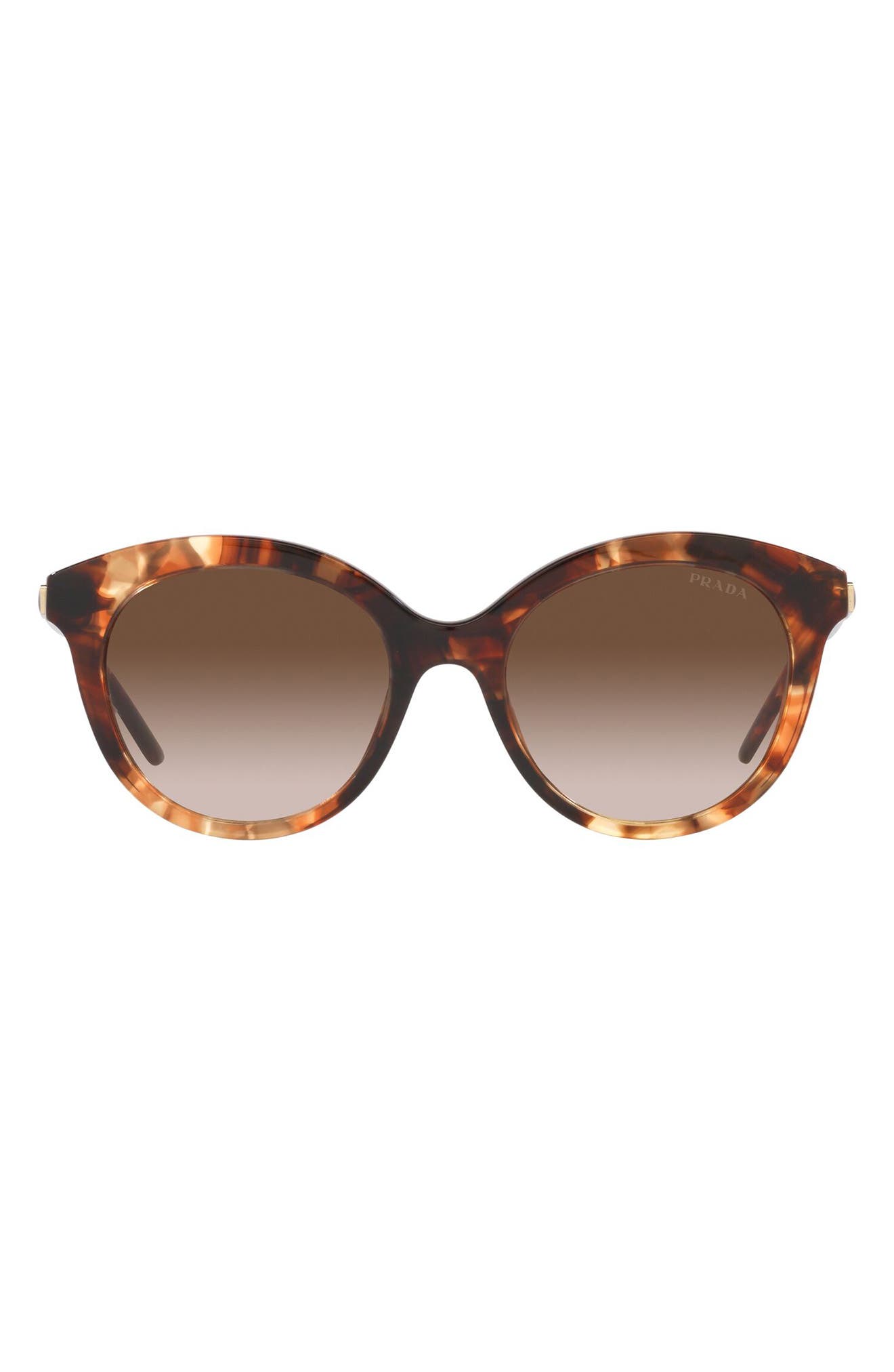 prada 51mm round sunglasses