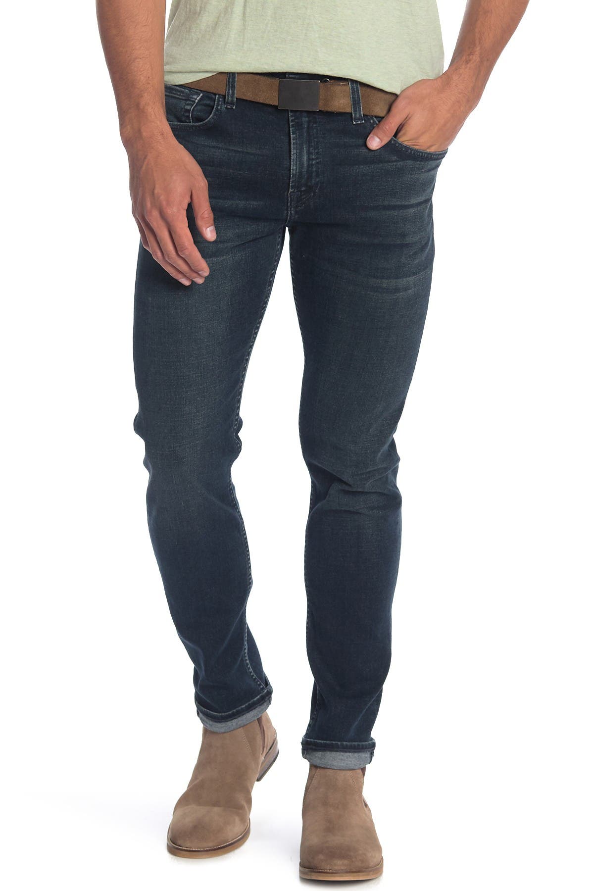 7 for all mankind mens skinny jeans