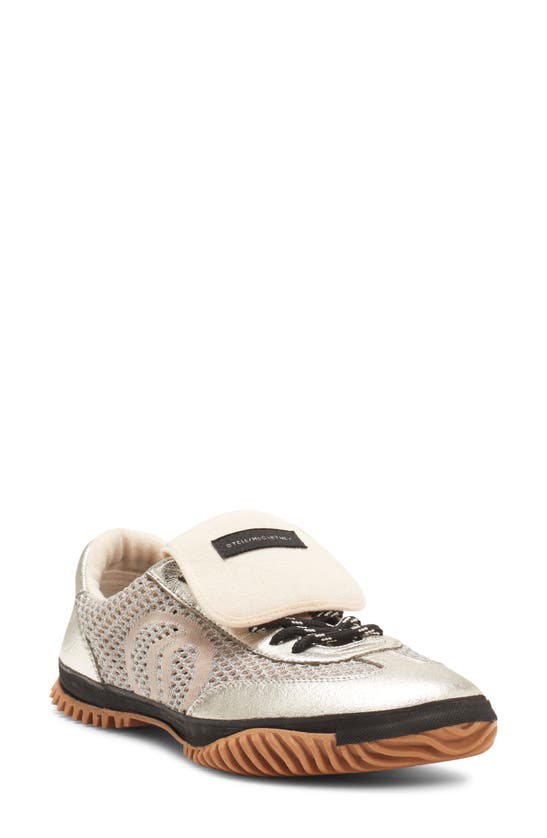 Shop Stella Mccartney S Wave Sneaker In Silver Grey