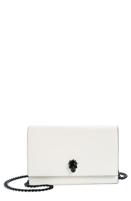 ALEXANDER MCQUEEN MCQUEEN SMALL SKULL LEATHER CROSSBODY BAG 