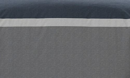 Nautica Rendon Stripe Duvet & Sham Set In Charcoal