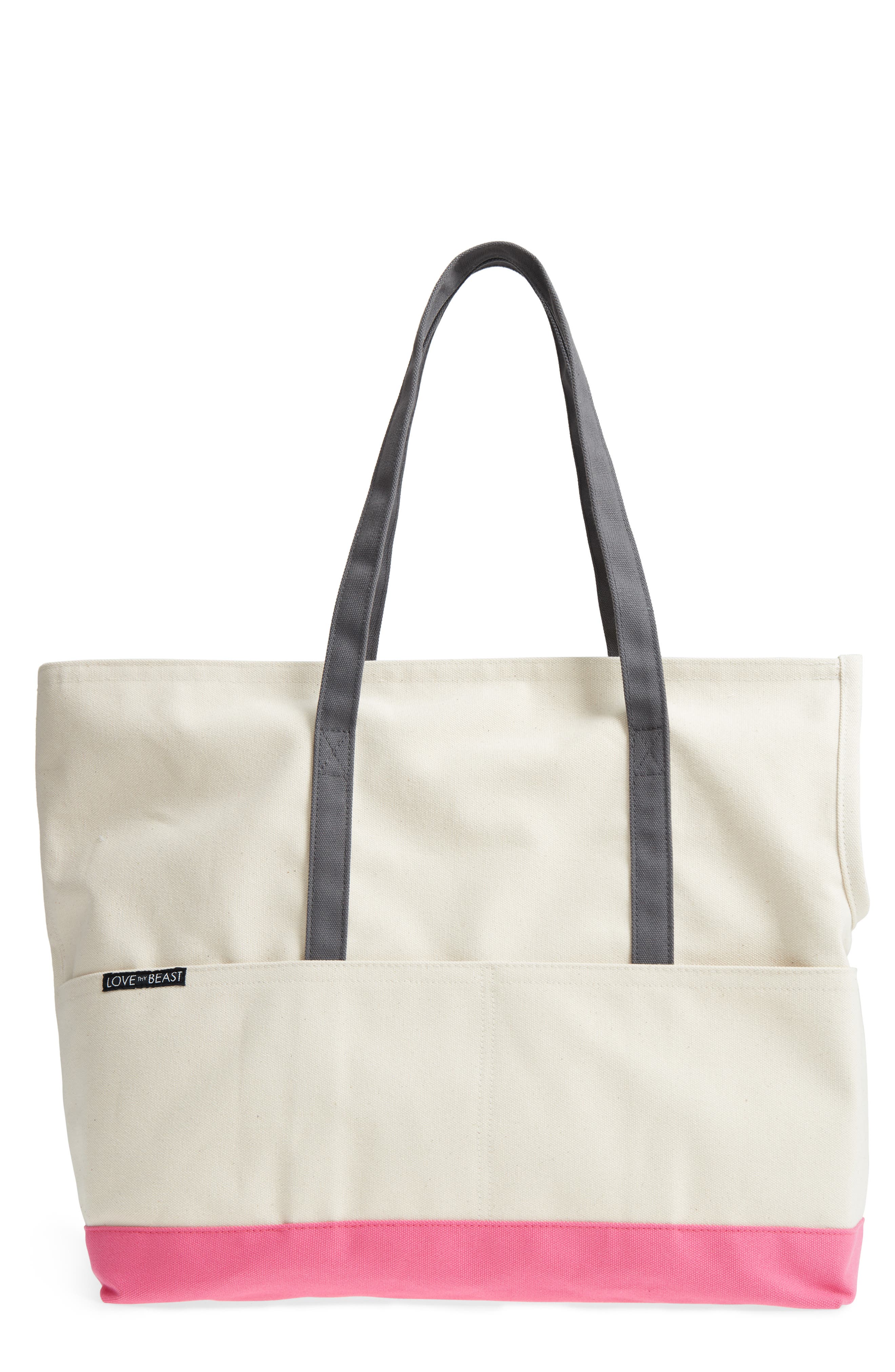 canvas pet tote