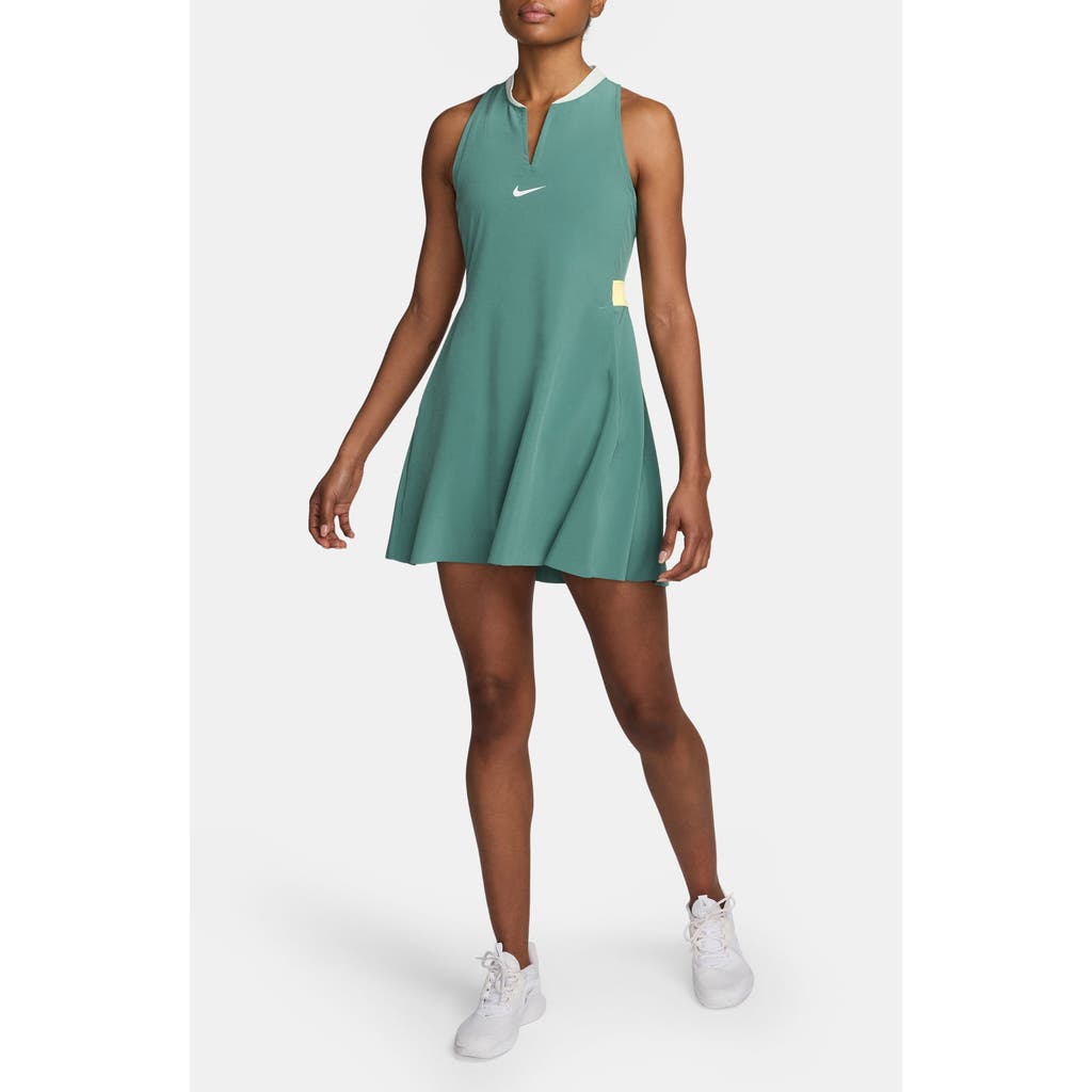 Nike Club Dri-fit Racerback Dress In Green