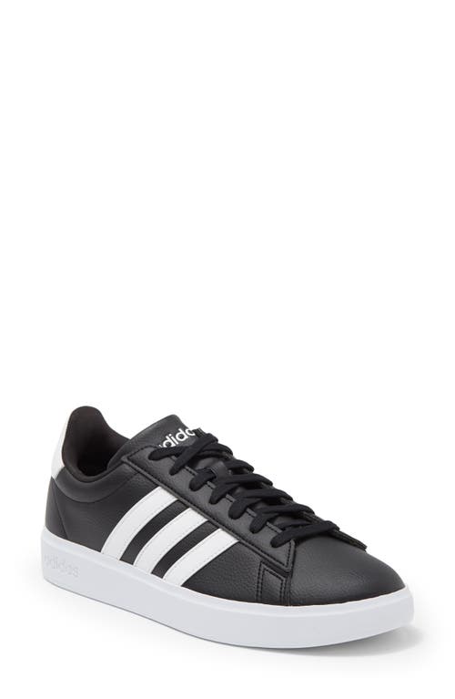 Grand Court 2.0 Sneaker in Core Black/Ftwr White/Black
