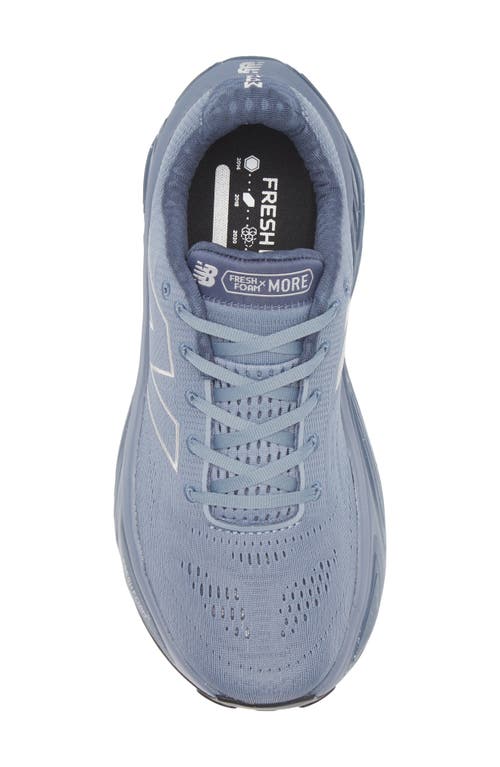 Shop New Balance Fresh Foam X More V5 Running Shoe In Arctic Grey/vintage Indigo