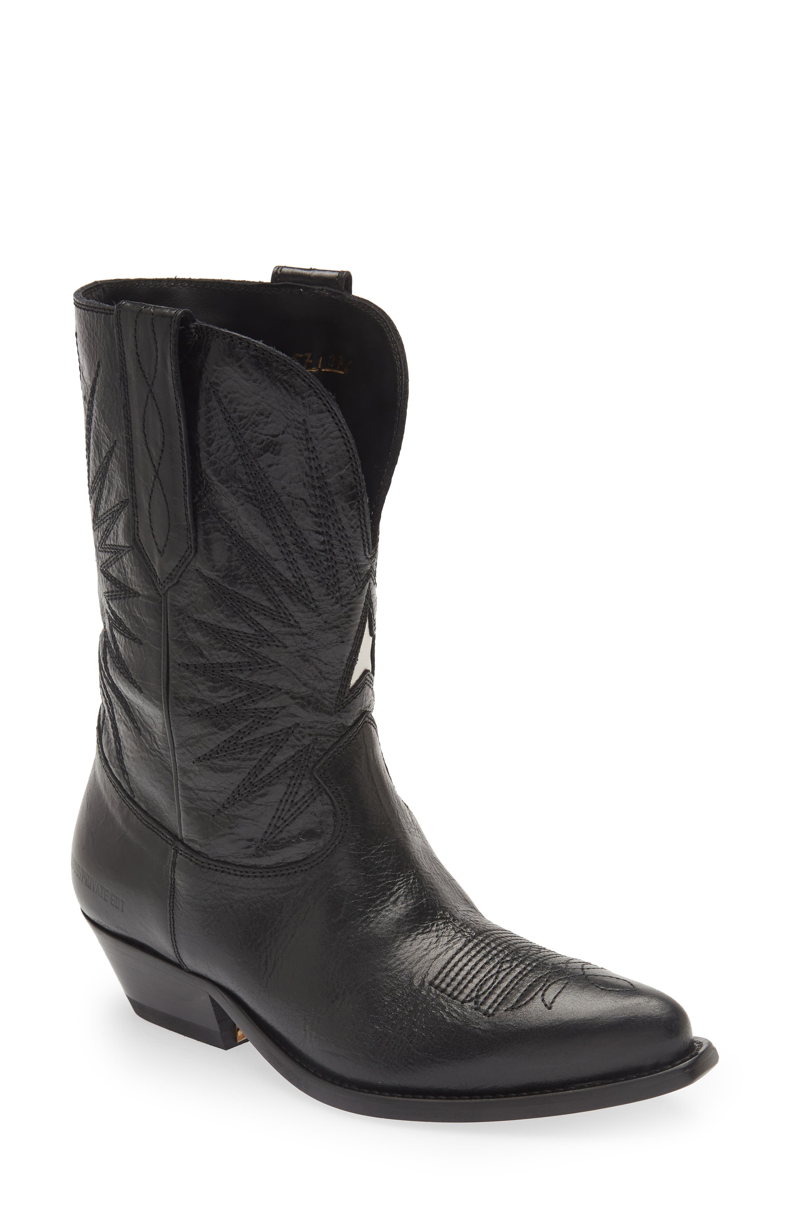 golden goose cowboy boots women