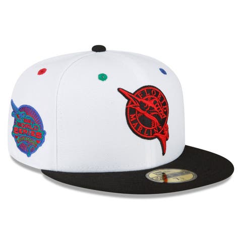 Men's Brooklyn Dodgers New Era White/Black Cooperstown Collection Primary  Eye 59FIFTY Fitted Hat