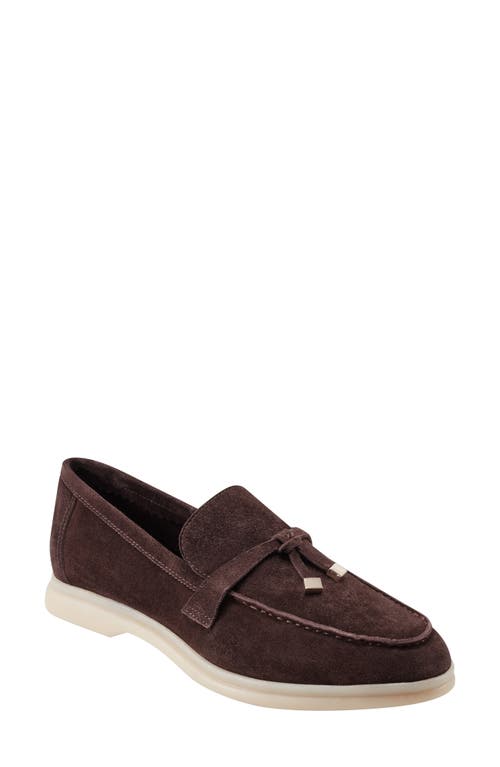 Shop Marc Fisher Ltd Yanelli Loafer In Dark Brown