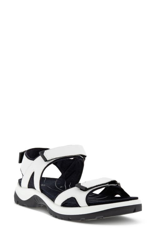 UPC 737428620991 product image for ECCO Yucatan 2.0 Sandal in White Leather at Nordstrom, Size 7-7.5Us | upcitemdb.com