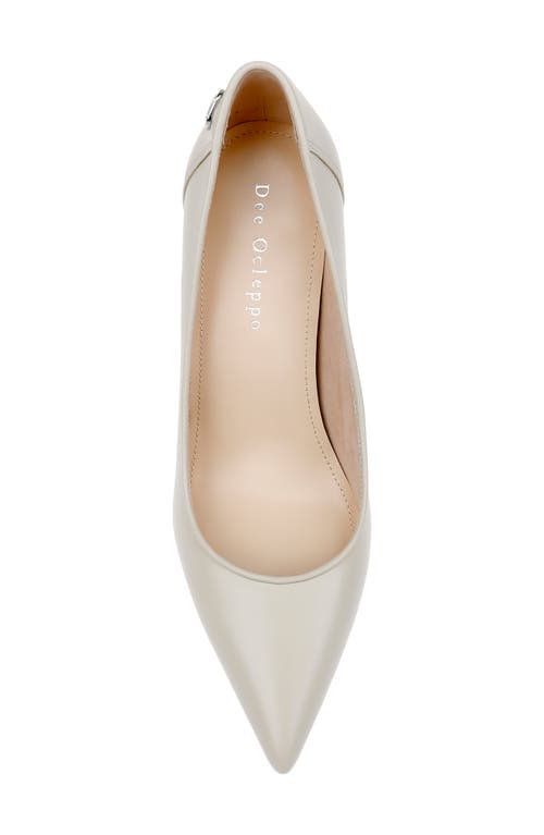 Shop Dee Ocleppo Santorini Pointed Toe Pump In Chalk