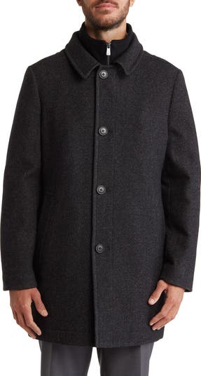 Hart Schaffner Marx Macbeth Wool Blend Single Breasted Coat Nordstrom