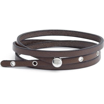 Degs & Sal Leather Wrap Bracelet