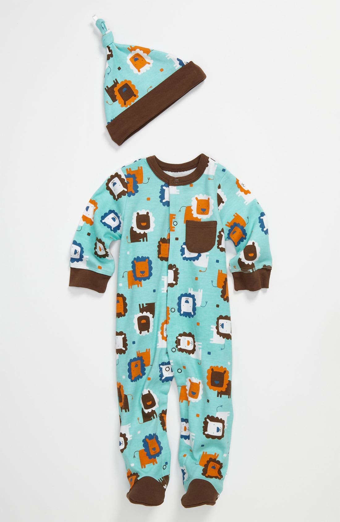 Offspring Footie & Hat Set (Infant) Nordstrom