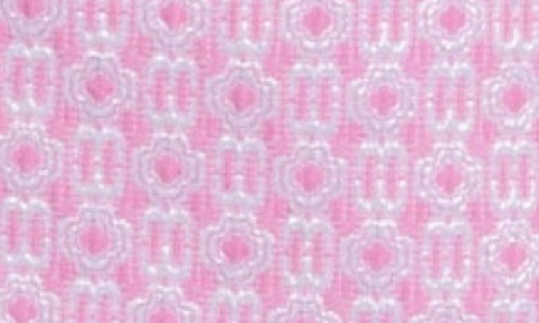 Shop Maje Ipemia Clover Jacquard Metallic Skort In Pink