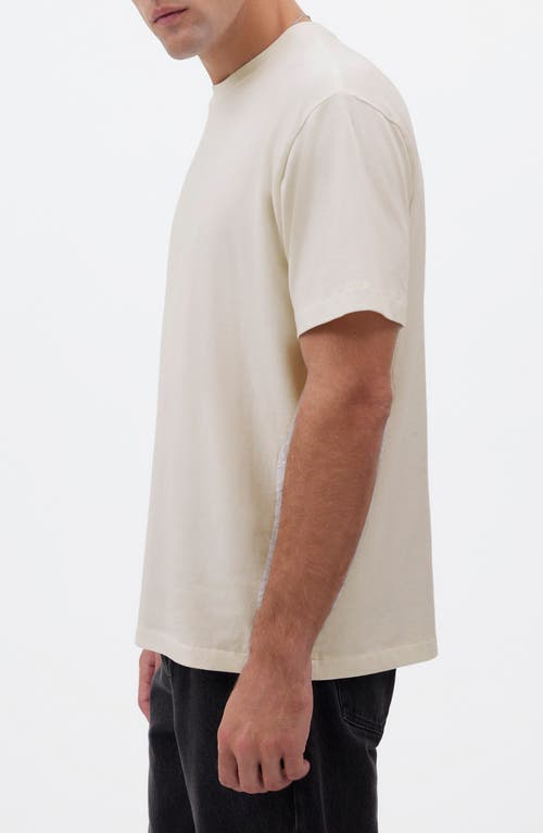 Madewell Garment-dyed Allday Crewneck Pocket Tee In Soft White
