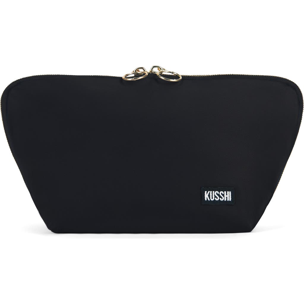 Kusshi Signature Makeup Bag In Black