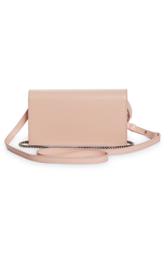 Shop Ferragamo Double Gancio Bicolor Shoulder Bag In Nylund Pink