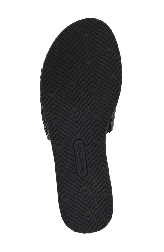 Shop Baretraps Noya Slide Sandal In Black