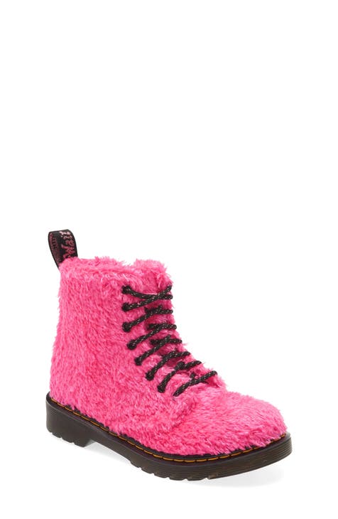 Kids' 1460 Tinsel Faux Fur Boot (Walker, Toddler, Little Kid & Big Kid)