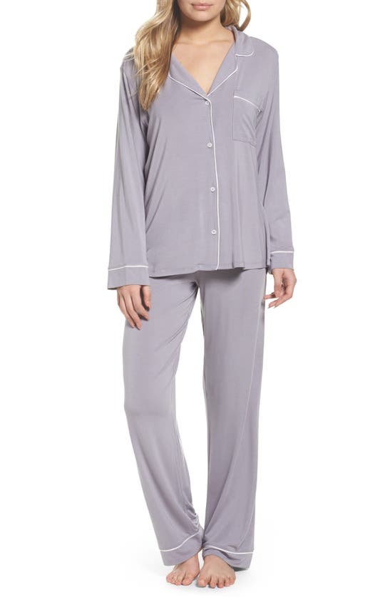 Gucci Gisele Jersey Knit Pajamas In Dusk