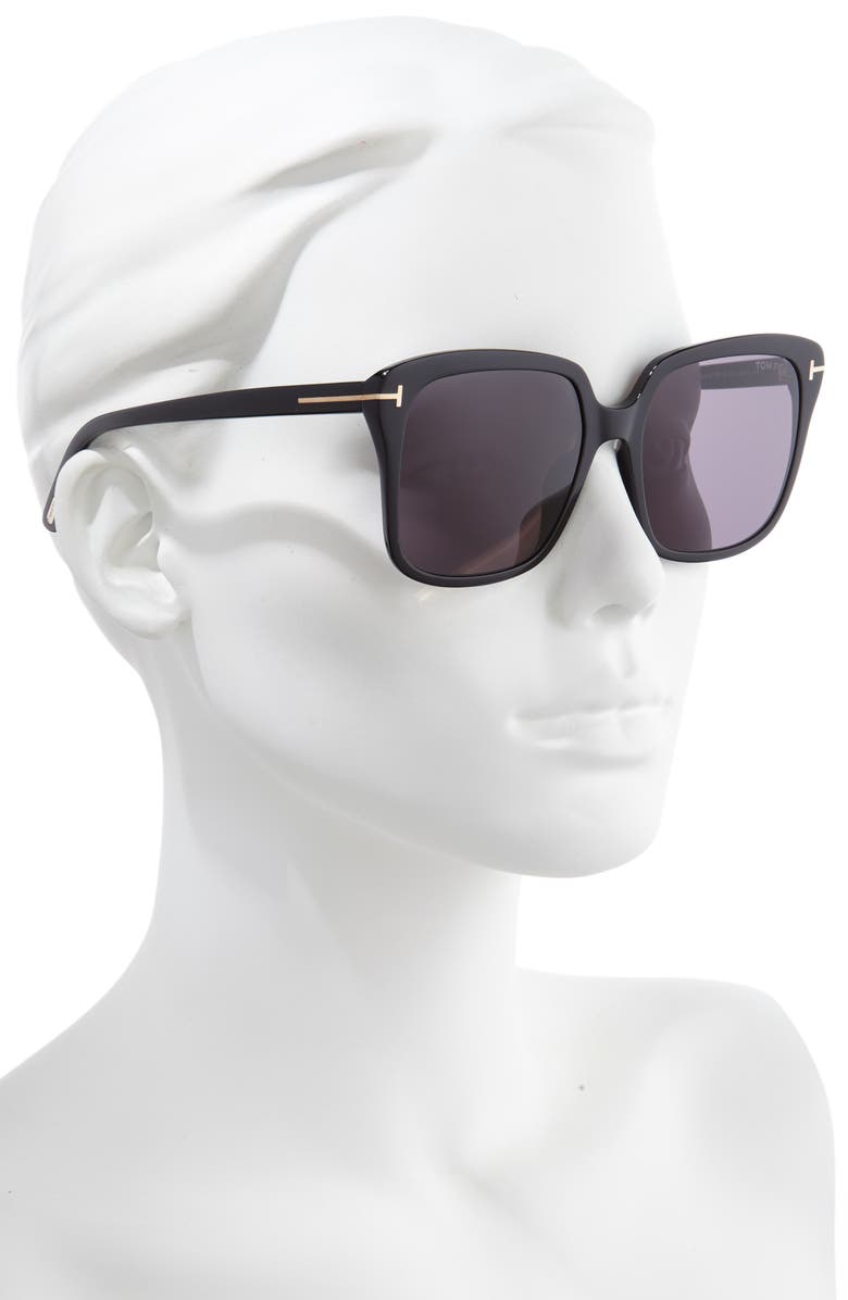 TOM FORD Faye 56mm Gradient Square Sunglasses | Nordstromrack