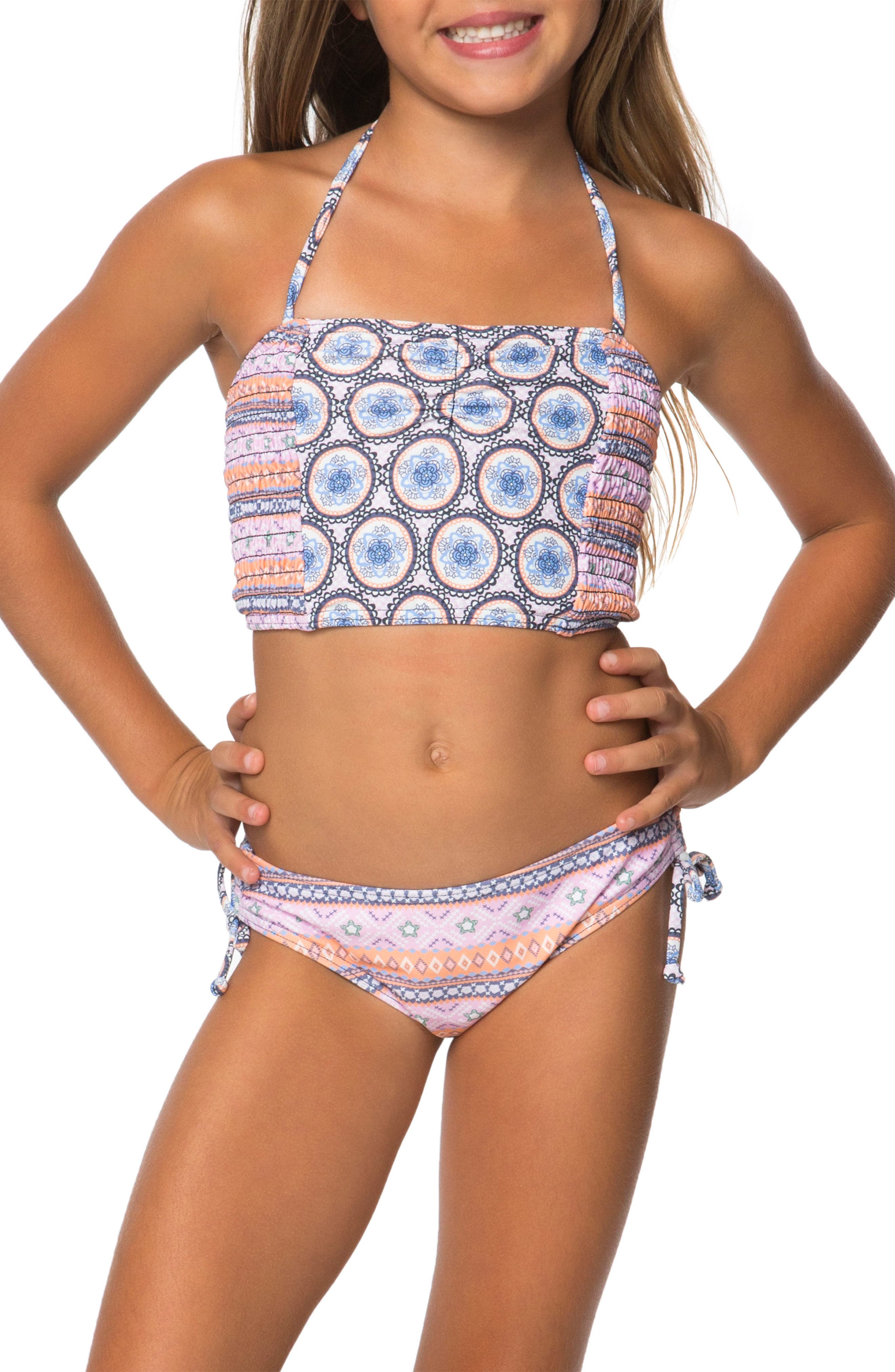 O'Neill Evie TwoPiece Tankini Swimsuit (Toddler Girls) Nordstrom