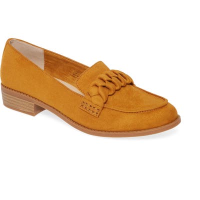 Bc Footwear Self Love Vegan Loafer, Yellow
