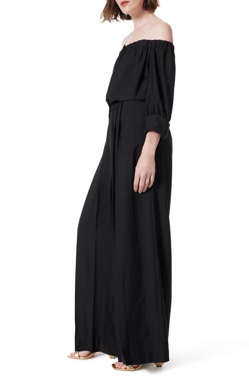 Dee Ocleppo Off The Shoulder Jumpsuit In Black