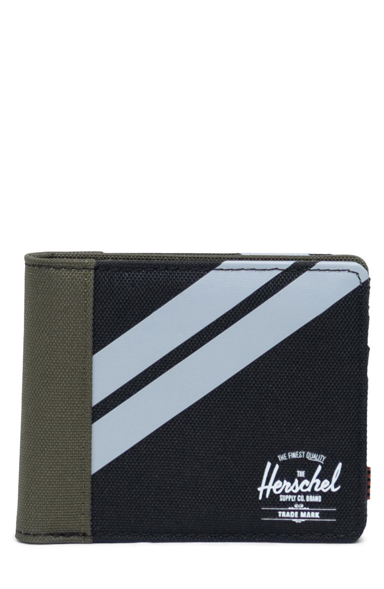 Herschel Supply Co Roy Coin Rfid Wallet In B/ivyg/lgx