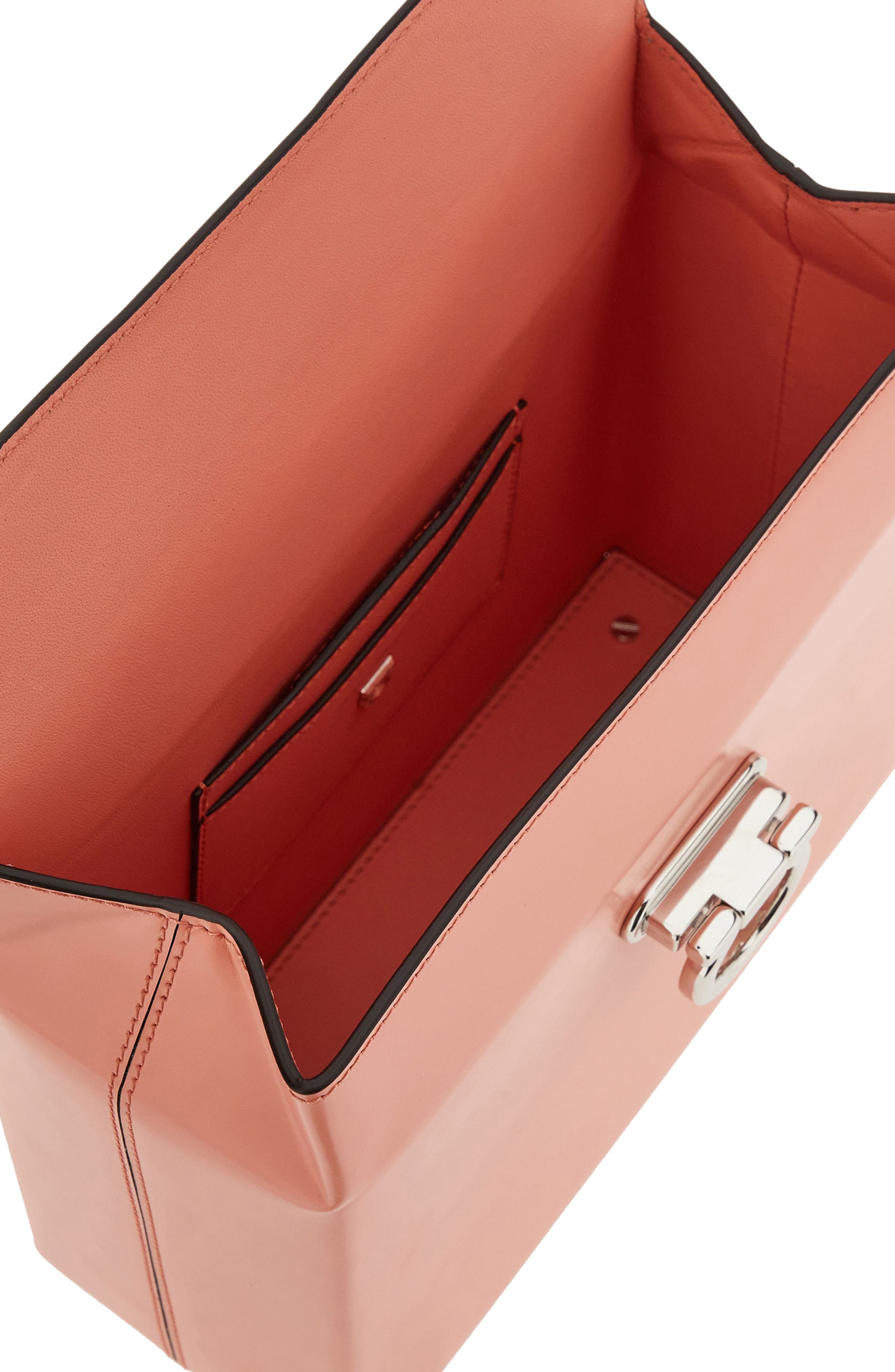 FERRAGAMO Trifolio Leather Train Case Nordstrom