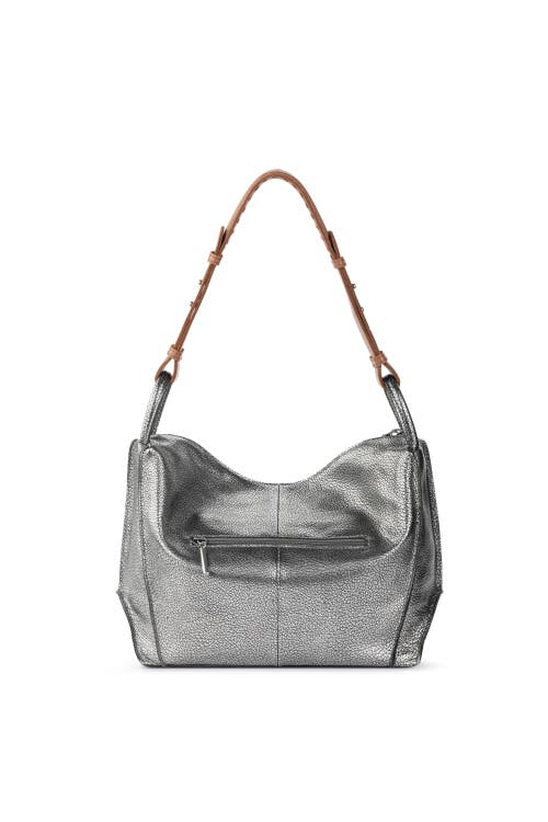 Shop The Sak Los Feliz Hobo In Dark Silver