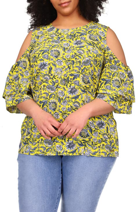 Women S Yellow Plus Size Tops Nordstrom