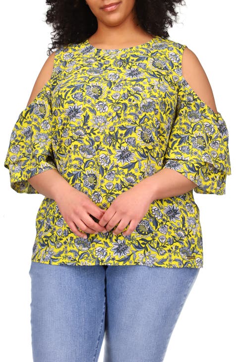 Women's Yellow Plus-Size Tops | Nordstrom