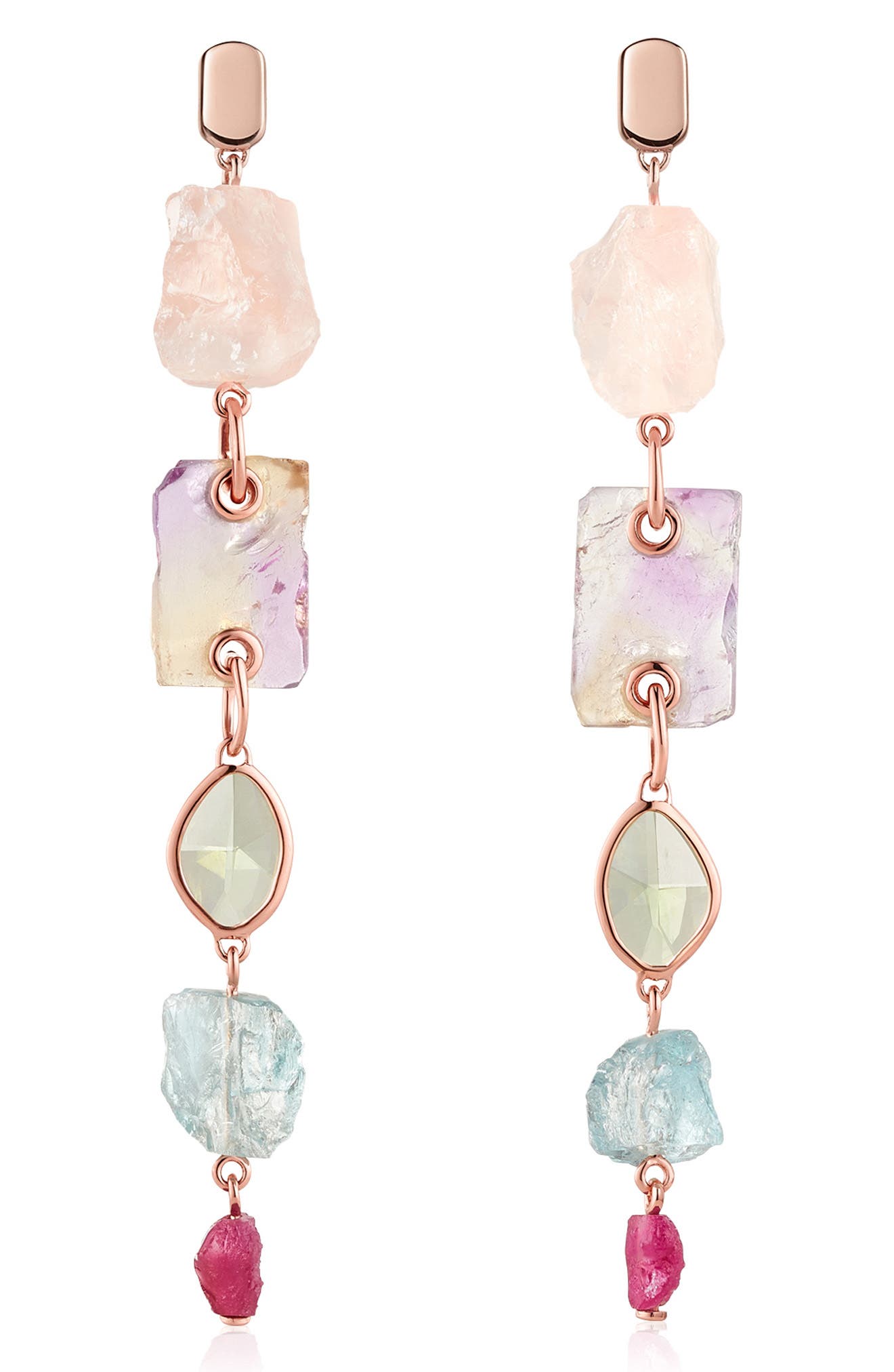 Monica Vinader x Caroline Issa Gemstone Cocktail Earrings Nordstrom