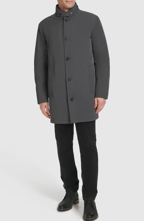 Shop Cole Haan 3-in-1 Water Resistant Rain Coat In Dark Grey