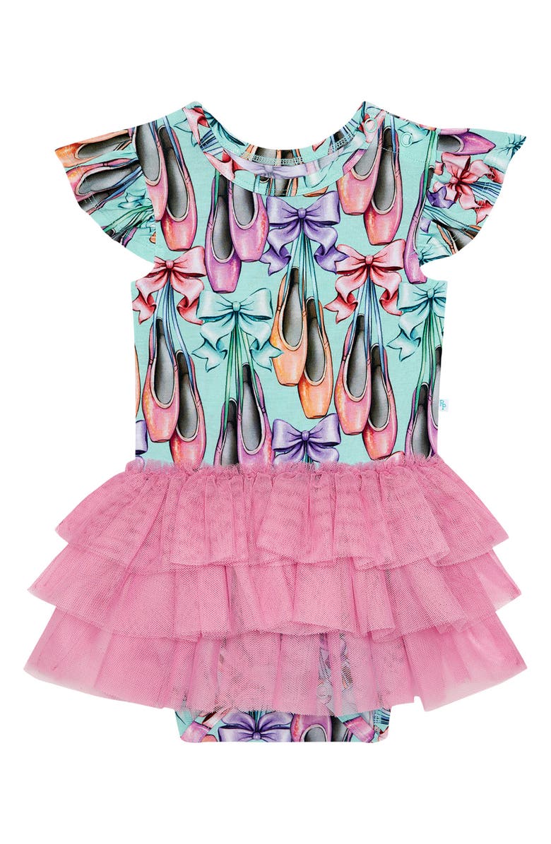 Posh Peanut Kids' Irina Ruffle Cap Sleeve Tulle Tutu Dress | Nordstrom