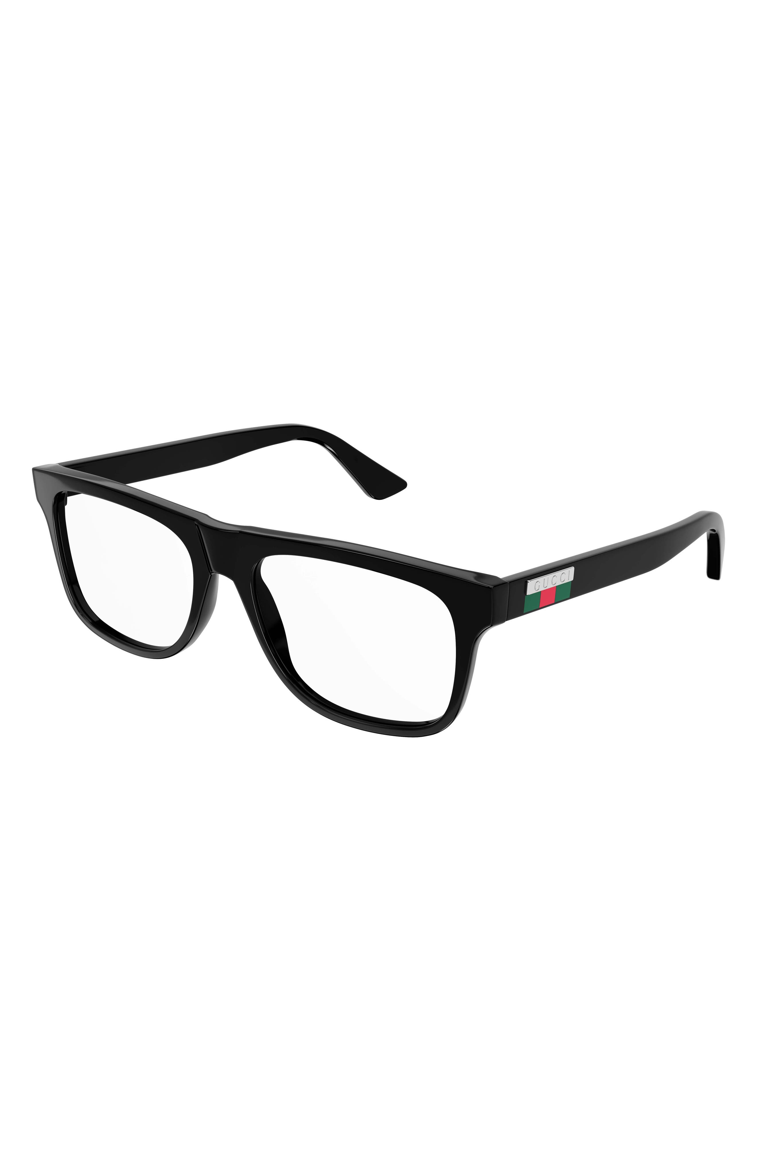 gucci 56mm optical glasses