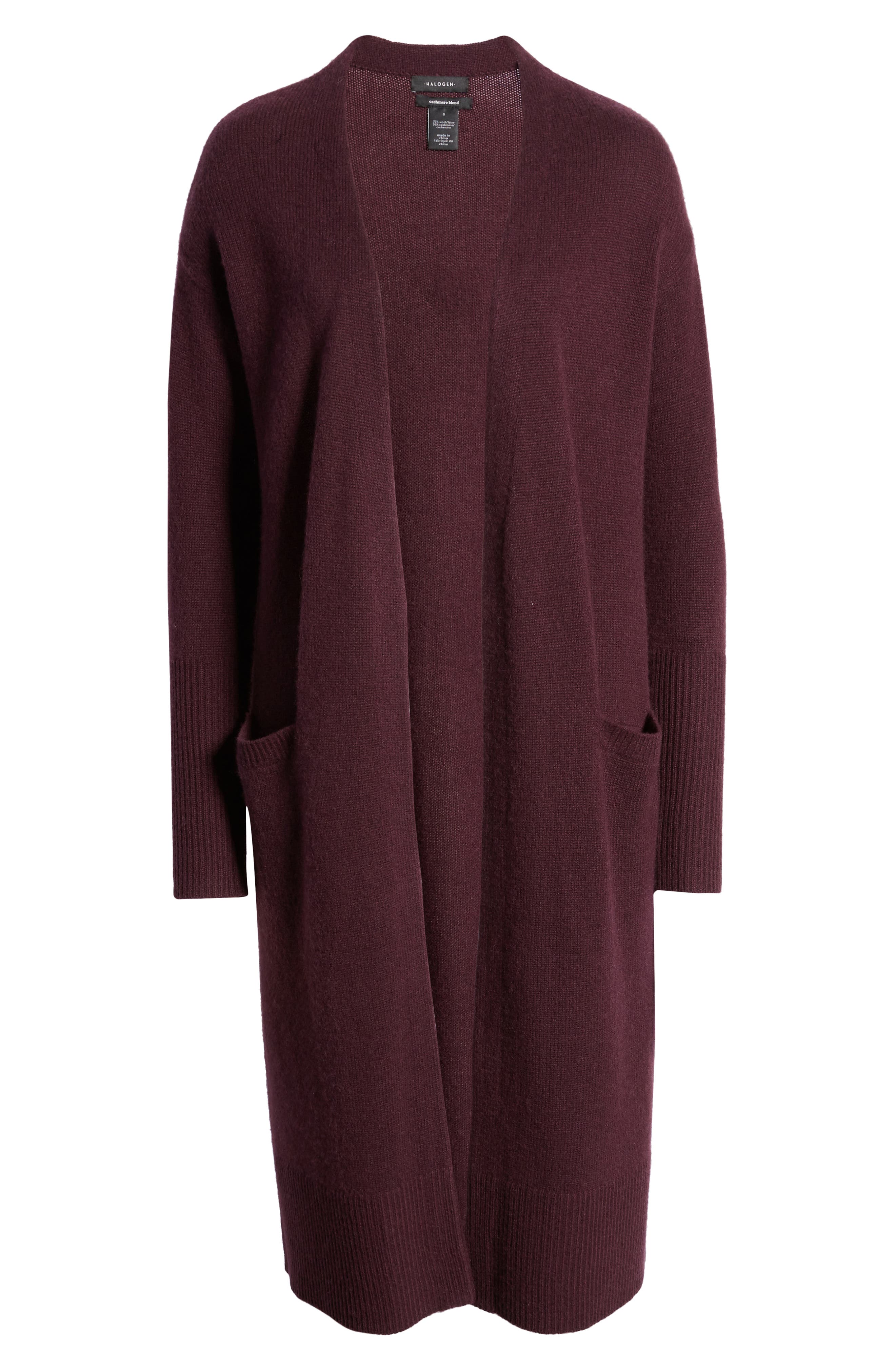 halogen wool & cashmere long cardigan