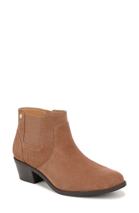 Women s Brown Booties Ankle Boots Nordstrom Rack