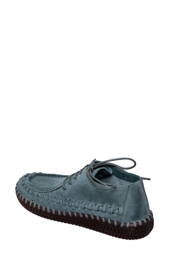 Antelope Georgie Chukka Shoe In Turquoise Suede
