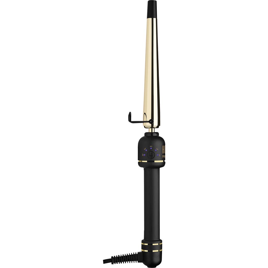 Hot Tools 1 Inch Oval Tapered Curling Iron Wand In 24k Gold