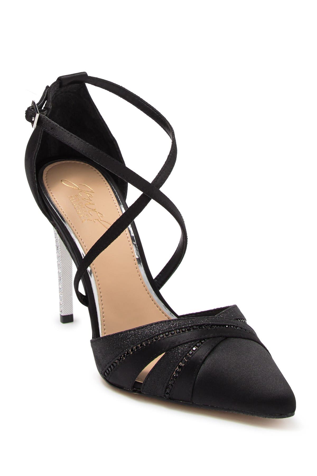 badgley mischka pointed toe pump