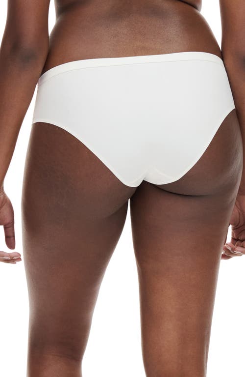 Chantelle Lingerie Ace Lace Trim Bikini In Milk-lw
