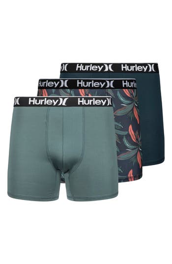 Hurley Regrind Value 3-pack Boxer Briefs In Multi