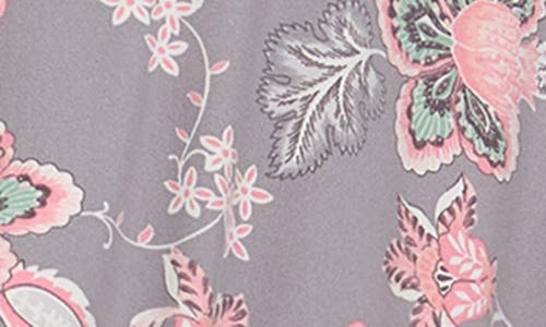 Flora By Flora Nikrooz Lindsey Collared Knit Pajamas In Grey