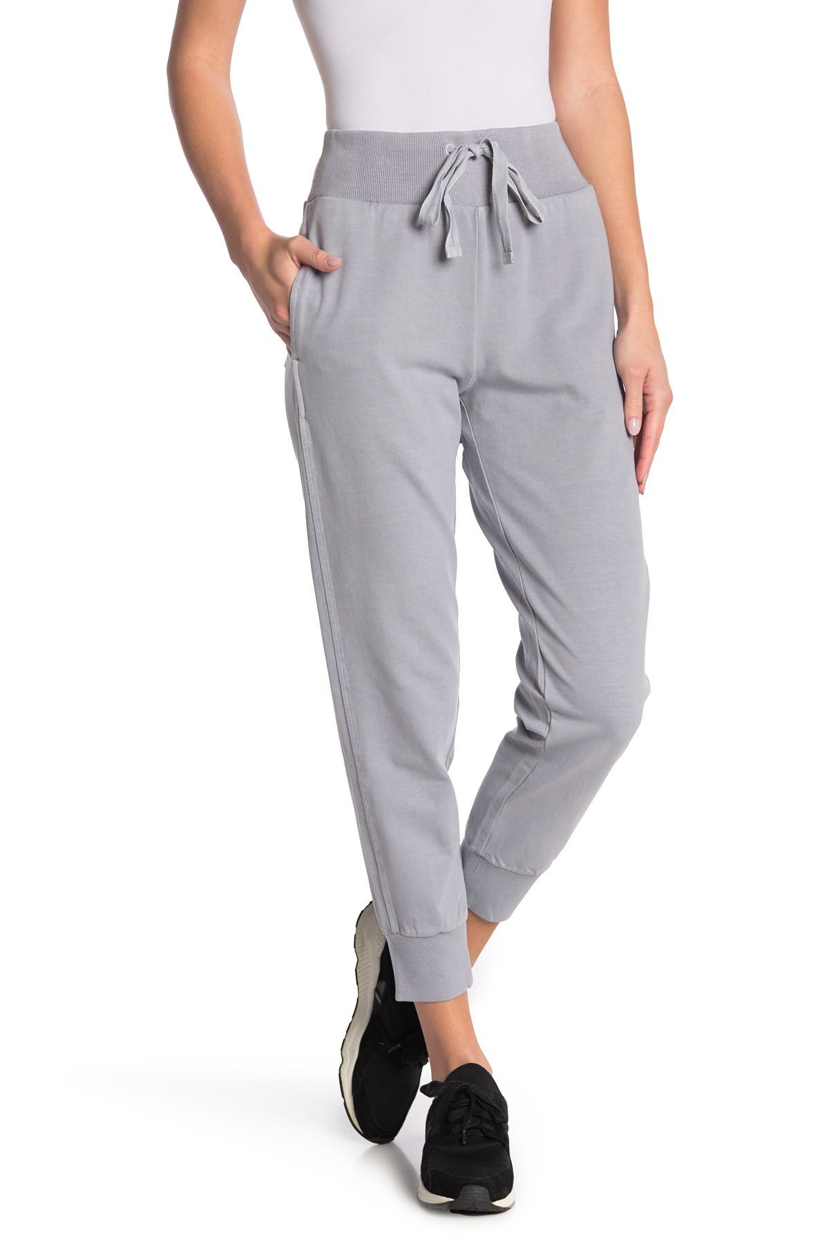 zella replay slim fleece joggers